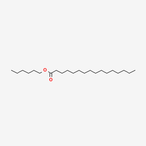 molecular formula C22H44O2 B3190448 Hexyl palmitate CAS No. 42232-25-7
