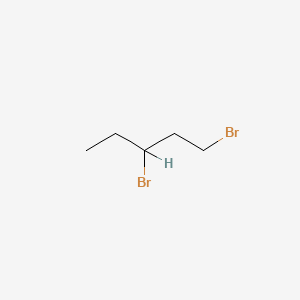 molecular formula C5H10Br2 B3190459 1,3-Dibromopentane CAS No. 42474-20-4