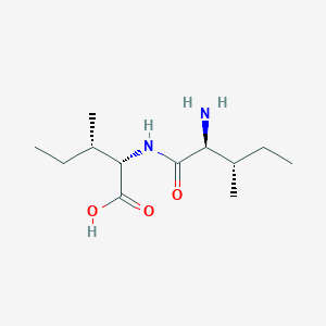 molecular formula C12H24N2O3 B3190463 Ile-Ile CAS No. 42537-99-5