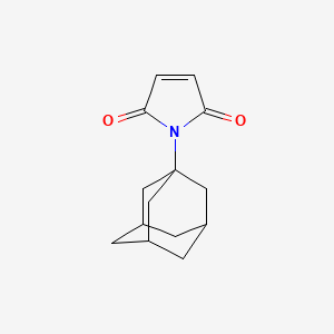 B3190487 1-(1-Adamantyl)pyrrole-2,5-dione CAS No. 42867-36-7