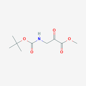 Methyl 3-((tert-butoxycarbonyl)amino)-2-oxopropanoate