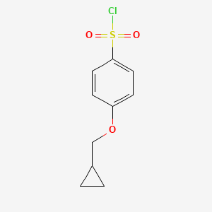 4-(cyclopropylmethoxy)benzenesulfonyl Chloride