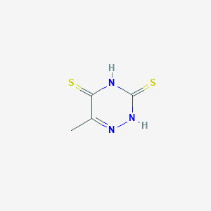 6-Methyl-1,2,4-triazine-3,5-dithiol