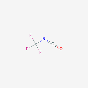 molecular formula C2F3NO B3190678 Trifluoromethyl isocyanate CAS No. 460-49-1