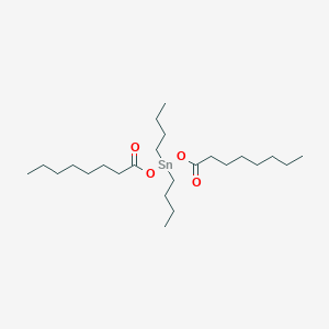 molecular formula C24H48O4Sn B3190745 Dibutyltin dioctanoate CAS No. 4731-77-5