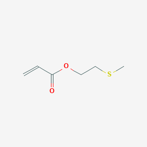 molecular formula C6H10O2S B3190836 2-(Methylthio)ethyl acrylate CAS No. 4836-09-3