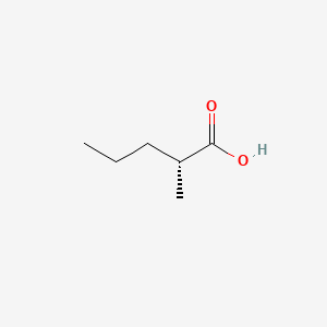 molecular formula C6H12O2 B3190883 (R)-2-Methylpentanoic acid CAS No. 49642-47-9