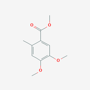 molecular formula C11H14O4 B3190966 Methyl 4,5-dimethoxy-2-methylbenzoate CAS No. 50525-09-2