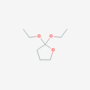 molecular formula C8H16O3 B3191158 2,2-Diethoxytetrahydrofuran CAS No. 52263-97-5