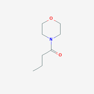 molecular formula C8H15NO2 B3191279 4-Butyrylmorpholine CAS No. 5327-51-5
