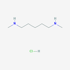 molecular formula C7H19ClN2 B3191287 N,N'-dimethylpentane-1,5-diamine,hydrochloride CAS No. 5330-32-5