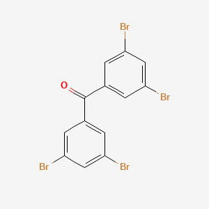 B3191309 Methanone, bis(3,5-dibromophenyl)- CAS No. 534591-96-3