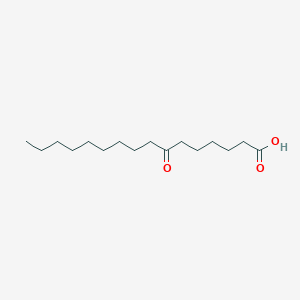 molecular formula C16H30O3 B3191453 7-oxohexadecanoic acid CAS No. 54527-29-6