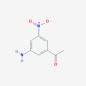 B3191463 1-(3-Amino-5-nitrophenyl)ethanone CAS No. 5456-49-5