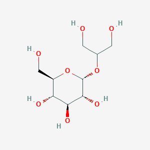molecular formula C9H18O8 B031915 2-O-(alpha-D-glucopyranosyl)glycerol CAS No. 22160-26-5