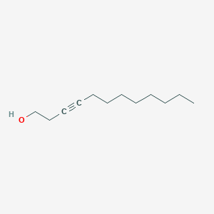 molecular formula C12H22O B3191523 3-Dodecyn-1-ol CAS No. 55182-73-5