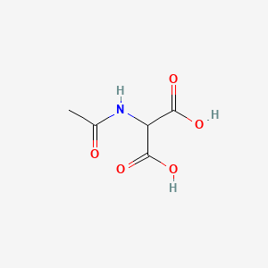 molecular formula C5H7NO5 B3191528 Acetamidomalonic acid CAS No. 55327-87-2