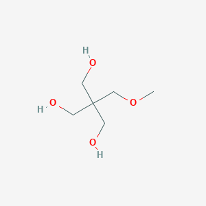 molecular formula C6H14O4 B3191541 1,3-Propanediol, 2-(hydroxymethyl)-2-(methoxymethyl)- CAS No. 55502-62-0