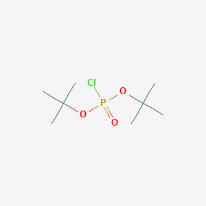 molecular formula C8H18ClO3P B3191616 Di-tert-butylchlorophosphate CAS No. 56119-60-9