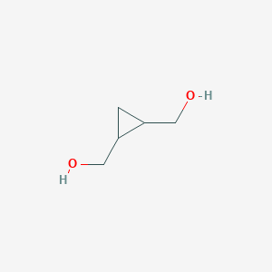 molecular formula C5H10O2 B3191635 1,2-Cyclopropanedimethanol CAS No. 5617-75-4