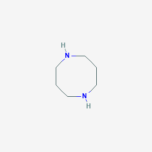 molecular formula C6H14N2 B3191712 1,5-Diazacyclooctane CAS No. 5687-07-0