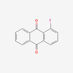 molecular formula C14H7FO2 B3191714 1-Fluoroanthraquinone CAS No. 569-06-2