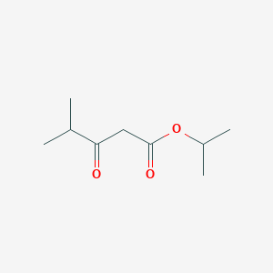 molecular formula C9H16O3 B3191784 Propan-2-yl 4-methyl-3-oxopentanoate CAS No. 575838-12-9