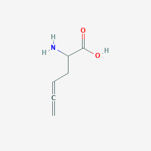 molecular formula C6H9NO2 B031918 2-Amino-4,5-hexadienoic acid CAS No. 18751-91-2