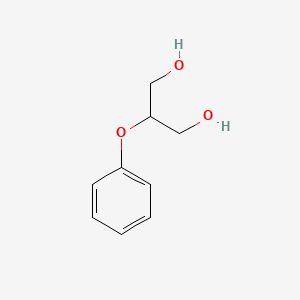 molecular formula C9H12O3 B3191805 1,3-Propanediol, 2-phenoxy- CAS No. 5800-08-8
