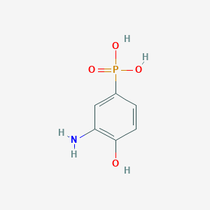 (3-Amino-4-hydroxyphenyl)phosphonic acid