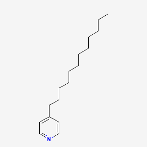 molecular formula C17H29N B3191973 4-Dodecylpyridine CAS No. 59936-36-6