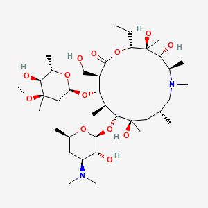 molecular formula C38H72N2O13 B3192156 Azithromycin F CAS No. 612069-26-8