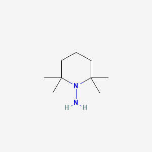molecular formula C9H20N2 B3192183 2,2,6,6-tetramethylpiperidin-1-amine CAS No. 6130-92-3