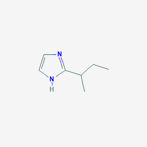 molecular formula C7H12N2 B3192302 2-(sec-Butyl)-1H-imidazole CAS No. 61893-06-9