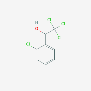 molecular formula C8H6Cl4O B031924 2,2,2-Trichloro-1-(2-chlorophenyl)ethanol CAS No. 10291-39-1