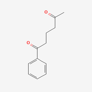 molecular formula C12H14O2 B3192491 1-Phenyl-1,5-hexanedione CAS No. 6303-82-8