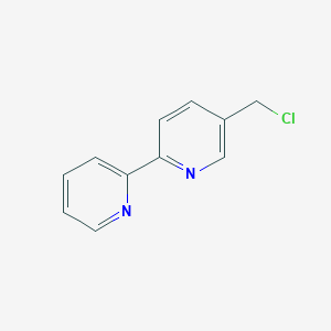 molecular formula C11H9ClN2 B031925 5-(Chloromethyl)-2,2'-bipyridine CAS No. 219944-93-1