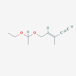 (E)-5-(1-Ethoxyethoxy)-3-methylpent-3-en-1-yne