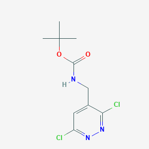 tert-Butyl ((3,6-dichloropyridazin-4-yl)methyl)carbamate