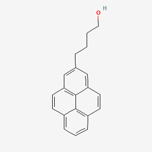 molecular formula C20H18O B3192549 2-Pyrenebutanol CAS No. 63397-91-1