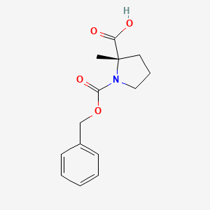 (S)-1-(Benzyloxycarbonyl)-2-methylpyrrolidine-2-carboxylic acid