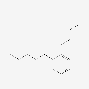 molecular formula C16H26 B3192575 Dipentylbenzene CAS No. 635-89-2