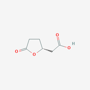 (R)-2-(5-Oxotetrahydrofuran-2-yl)acetic acid