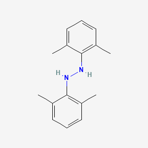 molecular formula C16H20N2 B3192601 Hydrazine, 1,2-bis(2,6-dimethylphenyl)- CAS No. 63615-06-5