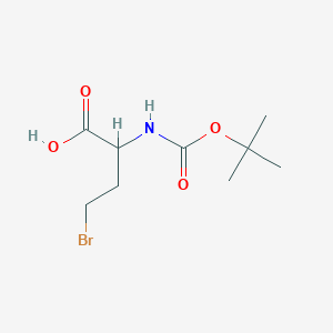 Butanoic acid, 4-bromo-2-[[(1,1-dimethylethoxy)carbonyl]amino]-