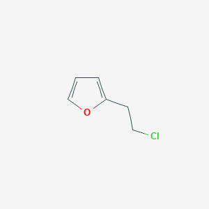 molecular formula C6H7ClO B3192620 2-(2-Chloroethyl)furan CAS No. 63825-24-1