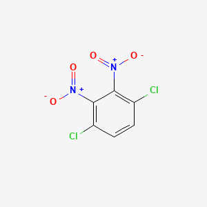 molecular formula C6H2Cl2N2O4 B3192749 1,4-Dichloro-2,3-dinitrobenzene CAS No. 65036-57-9