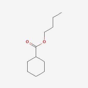 molecular formula C11H20O2 B3192806 Butyl cyclohexanecarboxylate CAS No. 6553-81-7