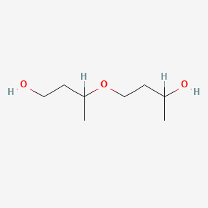 molecular formula C8H18O3 B3192833 1-Butanol, 3-(3-hydroxybutoxy)- CAS No. 65849-81-2