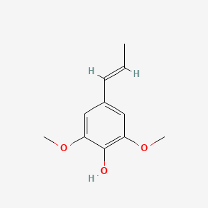 molecular formula C11H14O3 B3192899 4-Propenyl-2,6-dimethoxyphenol CAS No. 6635-22-9
